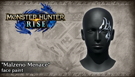 Купить Monster Hunter Rise - "Malzeno Menace" face paint