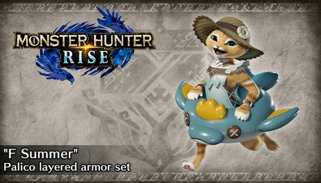 Купить Monster Hunter Rise - "F Summer" Palico layered armor set