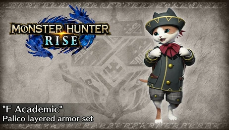 Купить Monster Hunter Rise - "F Academic" Palico layered armor set