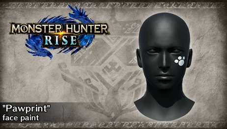Купить Monster Hunter Rise - "Pawprint" face paint