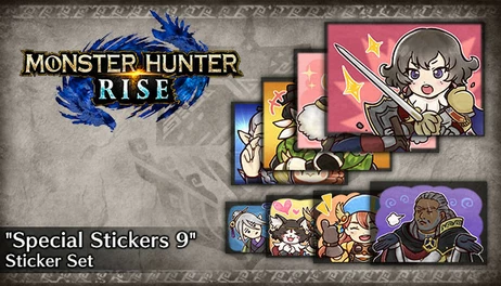 Купить Monster Hunter Rise - "Special Stickers 9" sticker set