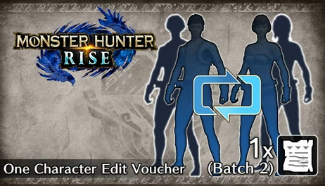 Купить Monster Hunter Rise - One Character Edit Voucher (Batch 2)