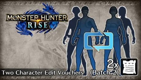Купить Monster Hunter Rise - Two Character Edit Vouchers (Batch 2)