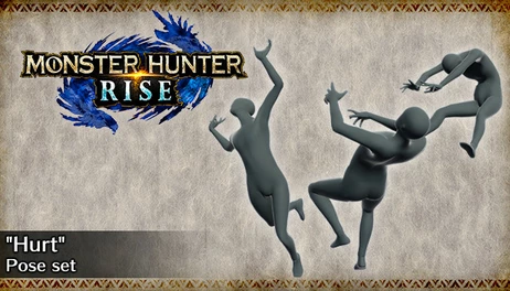 Купить MONSTER HUNTER RISE - "Hurt" pose set