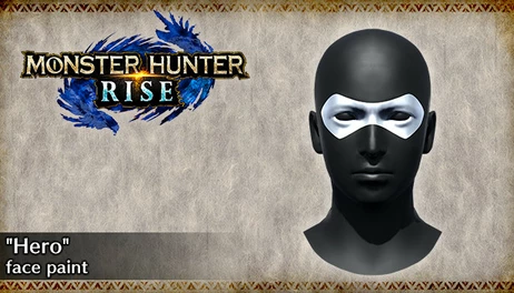 Купить MONSTER HUNTER RISE - "Hero" face paint