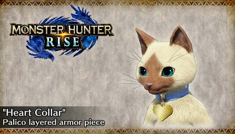 Купить MONSTER HUNTER RISE - "Heart Collar" Palico layered armor piece