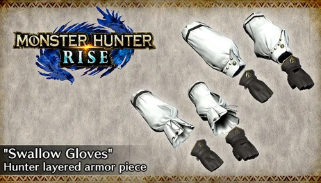 Купить MONSTER HUNTER RISE - "Swallow Gloves" Hunter layered armor piece