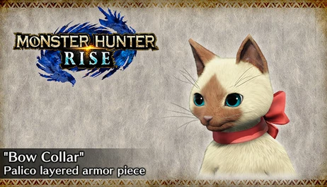 Купить MONSTER HUNTER RISE - "Bow Collar" Palico layered armor piece