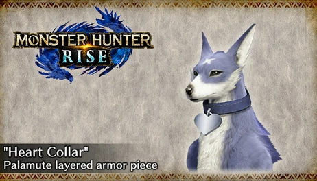 Купить MONSTER HUNTER RISE - "Heart Collar" Palamute layered armor piece