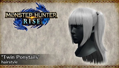 Купить MONSTER HUNTER RISE - "Twin Ponytails" hairstyle