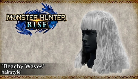 Купить MONSTER HUNTER RISE - "Beachy Waves" hairstyle