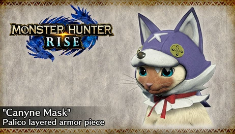 Купить MONSTER HUNTER RISE - "Canyne Mask" Palico layered armor piece