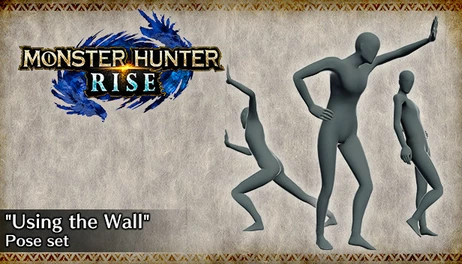 Купить MONSTER HUNTER RISE - "Using the Wall" Pose Set