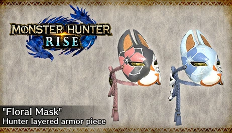 Купить MONSTER HUNTER RISE - "Floral Mask" Hunter layered armor piece