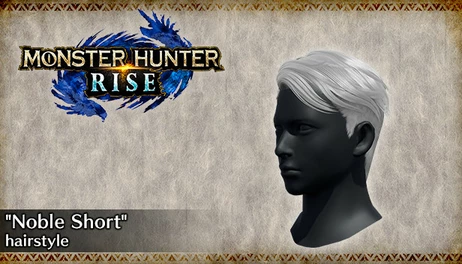 Купить MONSTER HUNTER RISE - "Noble Short" hairstyle