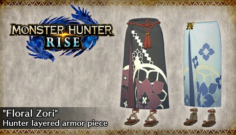 Купить MONSTER HUNTER RISE - "Floral Zori" Hunter layered armor piece