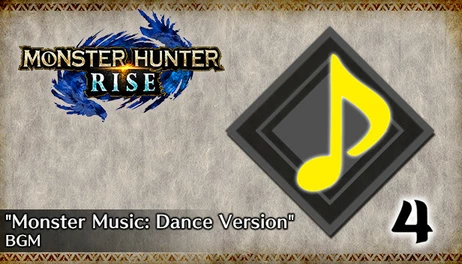 Купить MONSTER HUNTER RISE - "Monster Music: Dance Version" BGM