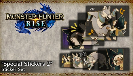 Купить MONSTER HUNTER RISE - "Special Stickers 2" Sticker Set