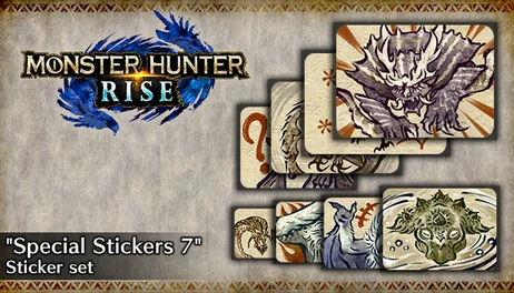 Купить MONSTER HUNTER RISE - "Special Stickers 7" sticker set
