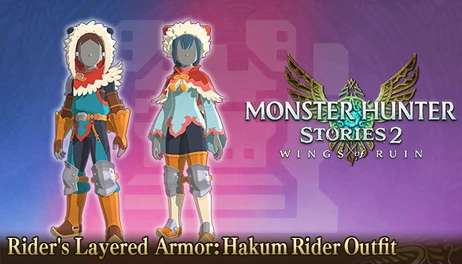 Купить Monster Hunter Stories 2: Wings of Ruin - Rider's Layered Armor: Hakum Rider Outfit