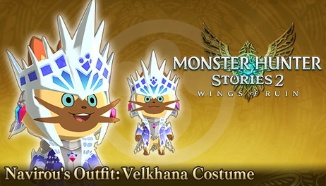 Купить Monster Hunter Stories 2: Wings of Ruin - Navirou's Outfit: Velkhana Costume