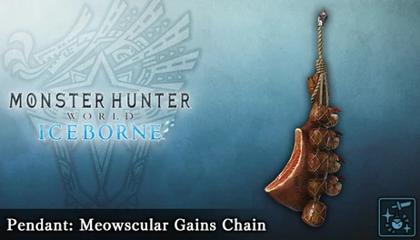 Купить Monster Hunter World: Iceborne - Pendant: Meowscular Gains Chain