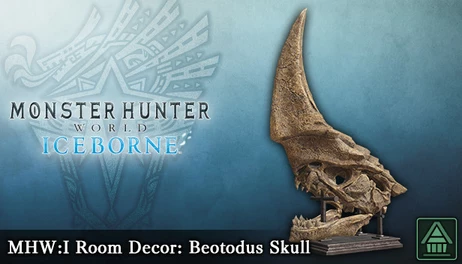 Купить Monster Hunter World: Iceborne - MHW:I Room Decor: Beotodus Skull