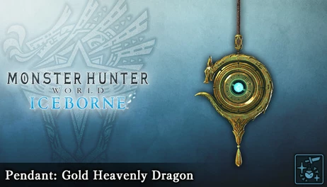Купить Monster Hunter World: Iceborne - Pendant: Gold Heavenly Dragon