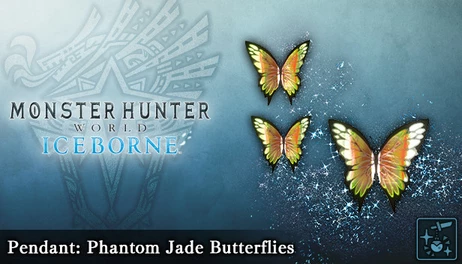Купить Monster Hunter World: Iceborne - Pendant: Phantom Jade Butterflies