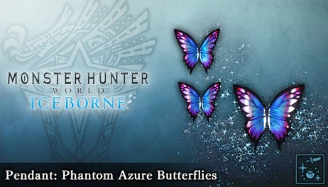 Купить Monster Hunter World: Iceborne - Pendant: Phantom Azure Butterflies