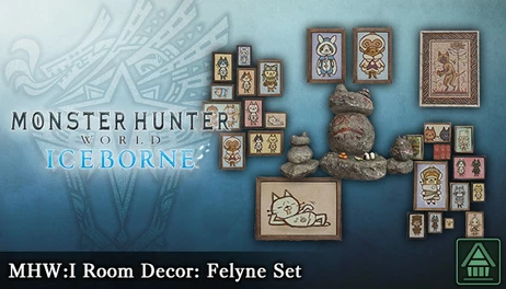 Купить Monster Hunter World: Iceborne - MHW:I Room Decor: Felyne Set