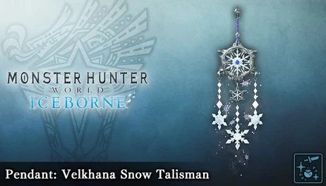 Купить Monster Hunter World: Iceborne - Pendant: Velkhana Snow Talisman