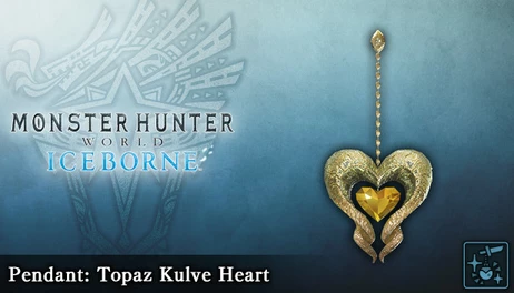Купить Monster Hunter World: Iceborne - Pendant: Topaz Kulve Heart