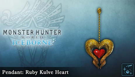 Купить Monster Hunter World: Iceborne - Pendant: Ruby Kulve Heart