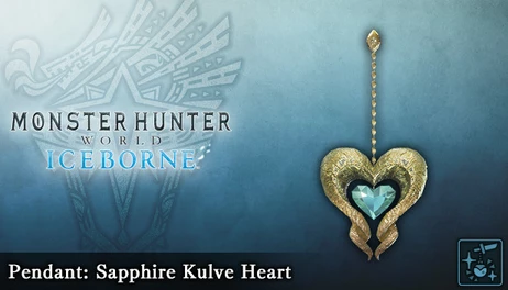 Купить Monster Hunter World: Iceborne - Pendant: Sapphire Kulve Heart
