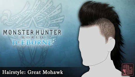 Купить Monster Hunter World: Iceborne - Hairstyle: Great Mohawk
