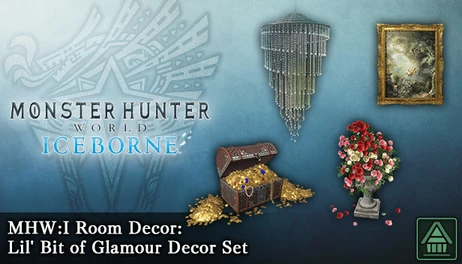 Купить Monster Hunter World: Iceborne - MHW:I Room Decor: Lil' Bit of Glamour Decor Set