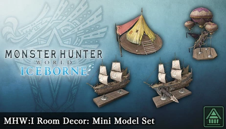 Купить Monster Hunter World: Iceborne - MHW:I Room Decor: Mini Model Set