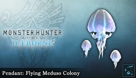 Купить Monster Hunter World: Iceborne - Pendant: Flying Meduso Colony