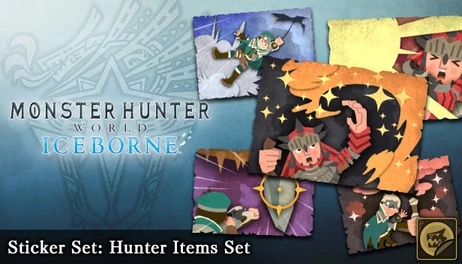 Купить Monster Hunter: World - Sticker Set: Hunter Items Set