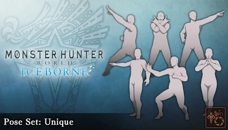 Купить Monster Hunter: World - Pose Set: Unique