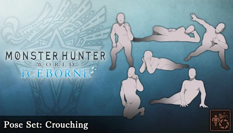 Купить Monster Hunter: World - Pose Set: Crouching