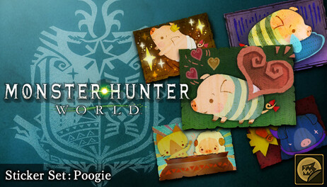 Купить Monster Hunter: World - Sticker Set: Poogie