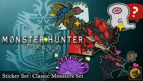 Купить Monster Hunter: World - Sticker Set: Classic Monsters Set