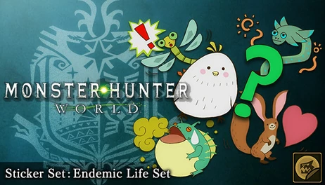 Купить Monster Hunter: World - Sticker Set: Endemic Life Set