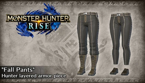 Купить Monster Hunter Rise - "Fall Pants" Hunter layered Armor Piece
