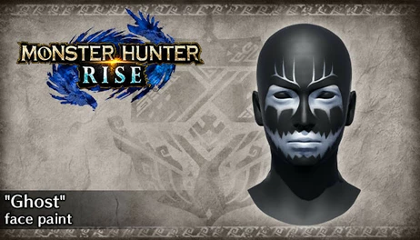Купить Monster Hunter Rise - "Ghost" face paint