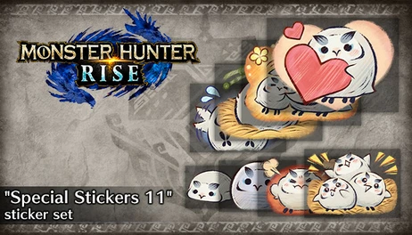 Купить Monster Hunter Rise - "Special Stickers 11" sticker set
