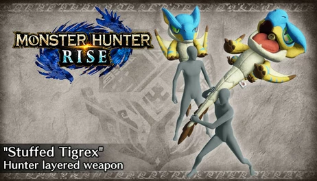 Купить Monster Hunter Rise - "Stuffed Tigrex" Hunter layered weapon (Hunting Horn)