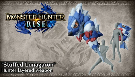 Купить Monster Hunter Rise - "Stuffed Lunagaron" Hunter layered weapon (Switch Axe)